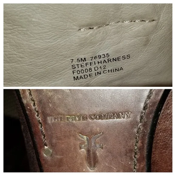 Frye Steffi Harness Leather Boot - Picture 8 of 8